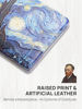 Picture of OMIRO 1X/3X Magnifying Mirror, Unique Painting Compact Mirror with Classical PU Leather (Starry Night)