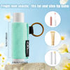 Picture of WK IEASON - Lip Balm Holder Keychain Clip On Lipstick Sleeve Chapstick Sleeve Holder Keychain (Beige/brown/yellow)