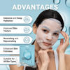 Picture of VIABEAUTY 24 Pack of Hyaluronic Acid Face Mask with Peptides Complex - Deep Hydrating & Brightening Facial Sheet Mask - Moisturizing Face Masks Skincare Facial Sheets for All Skin Types