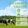 Picture of mkzea Beef Tallow, Beef Tallow for Skin, Tallow Face Moisturizer, Unscented All Organic Beef Tallow Blam Grass Fed Whipped Tallow Face Cream Moisturizer Body Lotion Skin Care