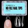 Picture of TOMICCA Medium Almond Nail Tips, 12 Sizes Soft Gel Nail Tips, 240Pcs Press on Nail Acrylic False Nails for Nail Extension DIY Nail Salon