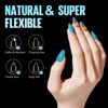 Picture of TOMICCA Medium Almond Nail Tips, 12 Sizes Soft Gel Nail Tips, 240Pcs Press on Nail Acrylic False Nails for Nail Extension DIY Nail Salon