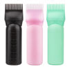 Picture of Cosywell Root Comb Applicator Bottle 6 Ounce 3 Pack Hair Oil Applicator Bottle Hair Applicator Brush for Hair Root Comb Color with Graduated Scale(Black Pink Green)