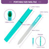 Picture of EAONE Glass Nail File with Case, 3 Pack Glass Fingernail Files Professional Crystal Diamond Nail Files for Natural Nails Czech Glass Nail Files Stocking Stuffers for Women Girls Gifts
