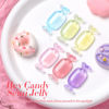 Picture of Born Pretty Jelly Gel Nail Polish 50% Semi Jelly Gel Polish Spring Summer Crystal Glass Translucent Pastel Gel Polish Candy Sweet Colors Blue Red Green Yellow Pink Purple Soak Off Gel Polish Hey Candy