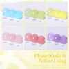 Picture of Born Pretty Jelly Gel Nail Polish 50% Semi Jelly Gel Polish Spring Summer Crystal Glass Translucent Pastel Gel Polish Candy Sweet Colors Blue Red Green Yellow Pink Purple Soak Off Gel Polish Hey Candy