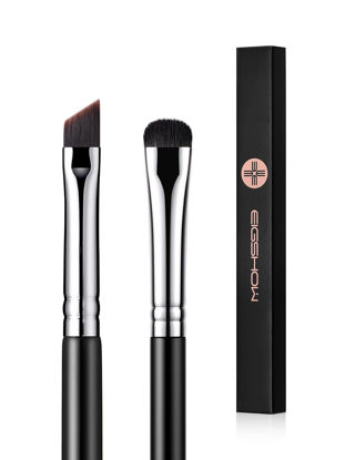 Picture of EIGSHOW Eyeliner Brush & Eyeshadow Brush, Eyeliner Brush Fine Angled PRO Precision Gel Eye Liner Makeup Brush High-End Small Eyeshadow Smudge Brush for Cat Eye Cute Wings Precise Liner Eye Makeup