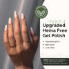 Picture of MelodySusie Hema Free Gel Nail Polish, 0.5 Fl Oz Thick Nude Pink Gel Polish, Non-Toxic, Long Lasting, Soak Off UV Nail Polish, Manicure Nail Design Salon DIY Nail Art at Home-093