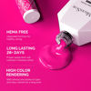 Picture of MelodySusie Hema Free Gel Nail Polish, 0.5 Fl Oz Thick Hot Pink Gel Polish, Non-Toxic, Long Lasting, Soak Off UV Nail Polish, Manicure Nail Design Salon DIY Nail Art at Home-027