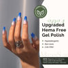 Picture of MelodySusie Hema Free Gel Nail Polish, 0.5 Fl Oz Thick Royal Blue Gel Polish, Non-Toxic, Long Lasting, Soak Off UV Nail Polish, Manicure Nail Design Salon DIY Nail Art at Home-269