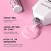 Picture of MelodySusie Hema Free Gel Nail Polish, 0.5 Fl Oz Thick Pink Gel Polish, Non-Toxic, Long Lasting, Soak Off UV Nail Polish, Manicure Nail Design Salon DIY Nail Art at Home-012