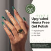 Picture of MelodySusie Hema Free Gel Nail Polish, 0.5 Fl Oz Thick Green Gel Polish, Non-Toxic, Long Lasting, Soak Off UV Nail Polish, Manicure Nail Design Salon DIY Nail Art at Home-348