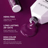 Picture of MelodySusie Hema Free Gel Nail Polish, 0.5 Fl Oz Thick Dark Purple Gel Polish, Non-Toxic, Long Lasting, Soak Off UV Nail Polish, Manicure Nail Design Salon DIY Nail Art at Home-065