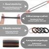 Picture of obeoby 100PCS Neutral Colors Hair Ties, Seamless Hair Ties Ponytail Holders Elastics Hair Accessories for Women Girls
