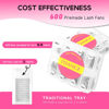 Picture of TDANCE 600 Fans Premade Fans Eyelash Extensions 8-15mm Mixed Length Pre Made Fans Lash Extensions 5D 8D 10D 12D 14D 16D 24D Handmade Promades Eyelash Fans C/D Curl Loose Fans(600-16D-0.05-D-8-15mm)