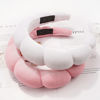 Picture of Ayesha Hairband, 2pcs Spa Headband for Women - Bubble Skincare Headband for Washing Face, Sponge Soft Hairband Skincare Makeup Headbands for Women Girls Shower, Pink & White