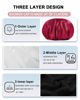 Picture of YIZIJIZI Terry Lined Shower Caps, Triple Layer Large Shower Cap for Women, Reusable Shower Caps for Long Thick Hair, Waterproof Washable Soft Bath Shower Caps for Hair Care