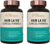 Picture of Hair La Vie Live Conscious Clinical Formula Hair Vitamins Capsule with Biotin and Saw Palmetto - Healthy Hair and Whole-Body Wellness (2-Pack)