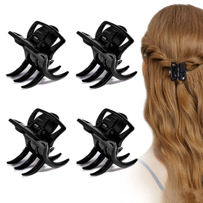 Picture of 4 Pieces Hair Claw Clips,Morhom Big Size Hair Claws 2.0 Inch Hair Jaw Clip for Women Girls Thick or Medium Hair