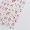 Picture of Butterfly Nail Art Stickers Decals 5D Butterfly Nail Stickers Pink Seashell Shinny Butterfly Nails Design 5D Embossed Nail Decals Butterfly Stickers for Women Girl DIY Manicure Nail Art Decorations