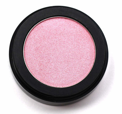 Picture of Pure Ziva Pink Glow Satin Light Baby Pink Opal Sunkissed Shimmering Shimmer Pressed Powder Single Vegan Eyeshadow; Talc, Paraben & Cruelty Free
