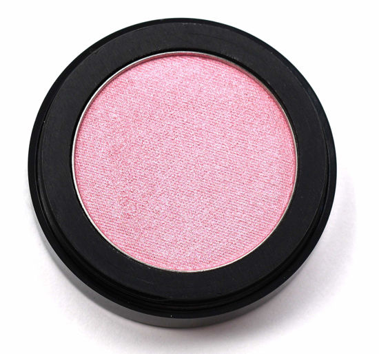 Picture of Pure Ziva Pink Glow Satin Light Baby Pink Opal Sunkissed Shimmering Shimmer Pressed Powder Single Vegan Eyeshadow; Talc, Paraben & Cruelty Free