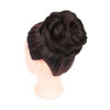 Picture of MORICA 1PCS Messy Hair Bun Hair Scrunchies Extension Curly Wavy Messy Bun Hair Synthetic Chignon Hairpieces for Women(4#(Darkest Brown Tend to Black))