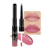 Picture of evpct 1Pcs Nude Pink Lip Stain Paint Matte Lip Liner and Lipstick Set Long Lasting Smudge Proof labiales matte mate larga duracion listip 24 hours a prueba de agua mate 24 horas originales,35#
