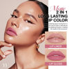 Picture of evpct 1Pcs Nude Pink Lip Stain Paint Matte Lip Liner and Lipstick Set Long Lasting Smudge Proof labiales matte mate larga duracion listip 24 hours a prueba de agua mate 24 horas originales,35#