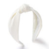 Picture of Etercycle Headband for Women, Knotted Wide Headband, Yoga Hair Band Fashion Elastic Hair Accessories for Women (White)
