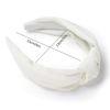 Picture of Etercycle Headband for Women, Knotted Wide Headband, Yoga Hair Band Fashion Elastic Hair Accessories for Women (White)