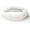 Picture of Etercycle Headband for Women, Knotted Wide Headband, Yoga Hair Band Fashion Elastic Hair Accessories for Women (White)