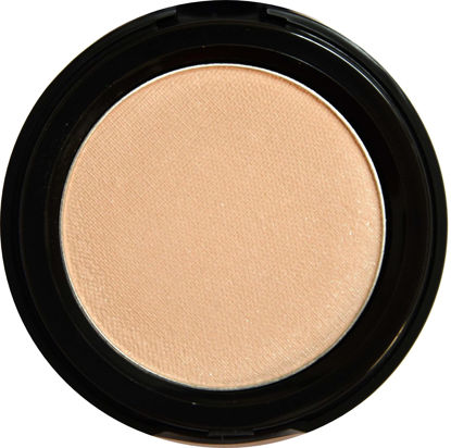 Picture of Pure Ziva Oyster Off White Nude Naked Cream Color Matte Pressed Powder Single Vegan Eyeshadow; Talc, Paraben & Cruelty Free