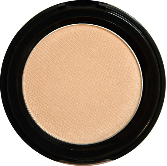 Picture of Pure Ziva Oyster Off White Nude Naked Cream Color Matte Pressed Powder Single Vegan Eyeshadow; Talc, Paraben & Cruelty Free