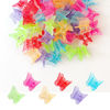 Picture of 50 Packs Assorted Color Butterfly Hair Clips, Beautiful Mini Butterfly Hair Clips Hair Accessories for Women and Girls (Transparent Pure Color)