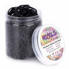 Picture of HOYOLS Assorted Size Small Rubber Bands for Black Elastics Hair Ties Braiding Ponytail Holders Mixed Size Mini Rubberbands for Baby Toddler Girls Kids Thick Hair No Damage 600pcs (MIX) Latex-Free