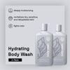 Picture of Black Wolf 2-Pack Hydrating Body Wash Bundle - Mens Moisturizing Bodywash for Dry, Dehydrated, & Sensitive Skin - Hyaluronic Acid, Aloe Vera, & Jojoba Oil Body Cleanser Help Remove Oil & Dirt