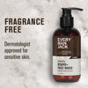 Picture of Every Man Jack Unscented Beard + Face Wash - Fragrance Free for Sensitive Skin - Naturally Cleanse and Condition Your Beard and Skin - 6.7-ounce (2 pack)