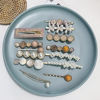 Picture of Mehayi 20 PCS Pearls Hair Clips Fashion Korean Style Acrylic ResinHairpins / Barrettes for Women and Ladies Girls Headwear Styling Tools Hair Accessories Bobby Pins