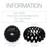 Picture of Sizobi Birds Nest Magic Hair Clip, Hair Ties Hair Clips For Women, Hair Scrunchies Hair Accessories for Women, Black 3PCS