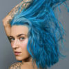 Picture of Good Dye Young Semi-Permanent Hair Color, Vegan and Cruelty-Free Blue Hair Dye, Last up to 24 Washes, Non-Damaging Conditioning Hair Color (5FL OZ, Sky High)