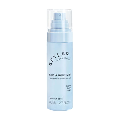 Picture of Skylar Coconut Cove Hair & Body Mist | Hypoallergenic & Clean Fragrance | Vegan, Cruelty Free, and Safe For Sensitive Skin | 80 ML, 2.7 Fl Oz