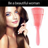 Picture of Detangling Brush for Afro America/African Hair Textured 3a to 4c Kinky Wavy/Curly/Coily/Wet/Dry/Oil/Thick/Long Hair, Knots Detangler Scalp Massage Comb Hair Detangler for Women (3 pcs, 3-Pink)
