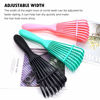 Picture of Detangling Brush for Afro America/African Hair Textured 3a to 4c Kinky Wavy/Curly/Coily/Wet/Dry/Oil/Thick/Long Hair, Knots Detangler Scalp Massage Comb Hair Detangler for Women (3 pcs, 3-Pink)