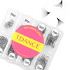 Picture of TDANCE 600 Fans Premade Fans Eyelash Extensions 8-15mm Mixed Length Pre Made Fans Lash Extensions 5D 8D 10D 12D 14D 16D 24D Handmade Promades Eyelash Fans C/D Curl Loose Fans(600-24D-0.05-D-8-15mm)
