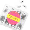 Picture of TDANCE 600 Fans Premade Fans Eyelash Extensions 8-15mm Mixed Length Pre Made Fans Lash Extensions 5D 8D 10D 12D 14D 16D 24D Handmade Promades Eyelash Fans C/D Curl Loose Fans(600-14D-0.07-C-8-15mm)