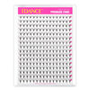 Picture of TDANCE Premade Fans Eyelash Extensions 256 Fans Pre Made Fans Lash Extensions Middle Stem Heat Bonded Premade Lash Fans Volume Lash Extensions(256-30D-0.03-D-8-15)