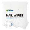 Picture of BLUERISE Lint Free Nail Wipes White 1200pcs Nail Polish Remover Pads Soft Absorbable Eyelash Extension Glue Cleaning Wipes