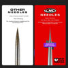 Picture of CNC Tattoo Cartridges Needles 20Pcs #10 Bugpin Magnum 15M1 Disposable Needles with Membrane EN04-20-1015M1