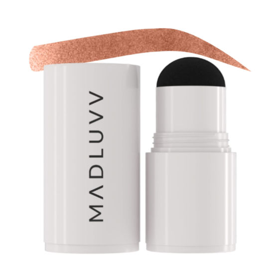 Picture of MADLUVV Brow Stamp Refill* - Color Stamp for Brows & Root Touch Up for Women & Men, Instantly Conceal Hair Loss, Grey Hair, Thinning Hair with Stain-Proof/Smudge-Proof Powder Formula (True Red)